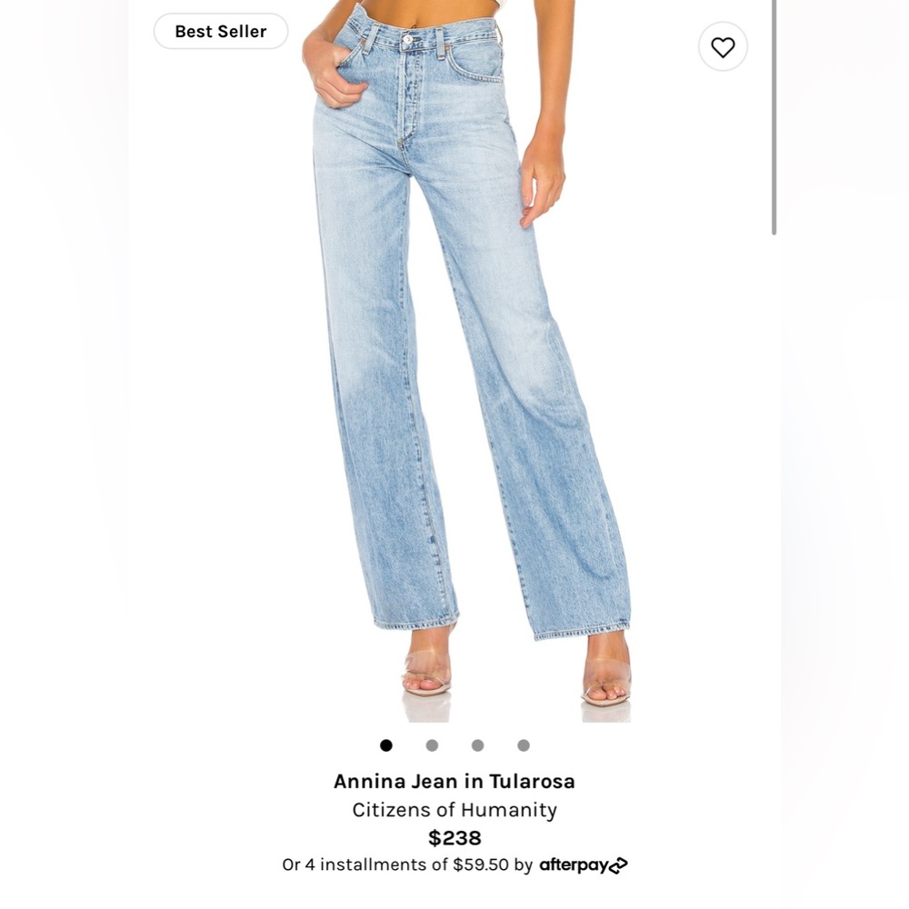 Aninna Jean citizen of humanity size 27